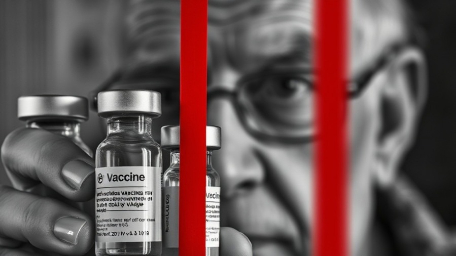 Artistic close-up of vaccine vials highlighting childhood vaccines and health impact.