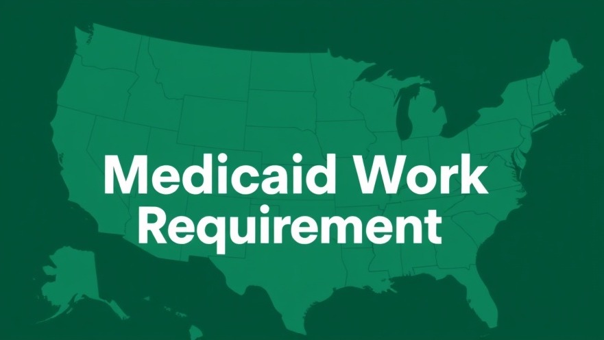 Modern U.S. map illustrating Medicaid policies on health and wellness.