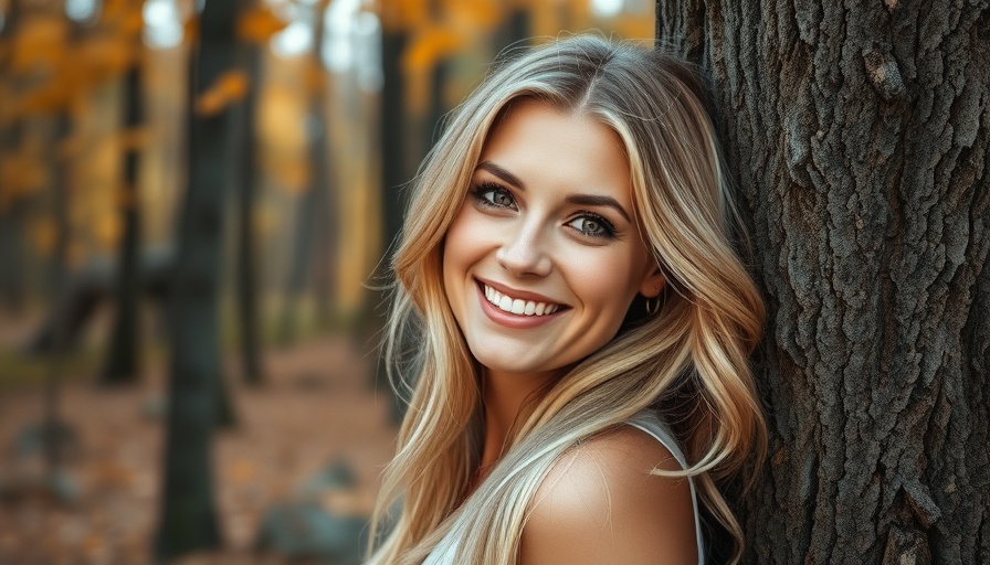 Ilona Hannich smiling in forest, emphasizing vaulting success.