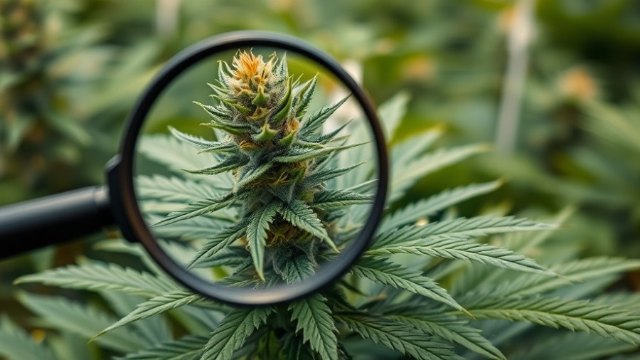 Cannabis plant inspection for Cannabis Extract for Chronic Low Back Pain.