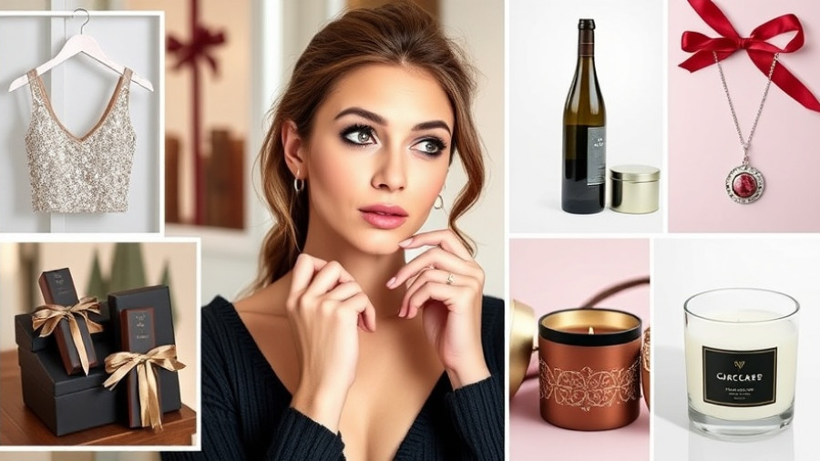 Holiday Gift Guide for Her featuring stylish gift ideas and accessories.