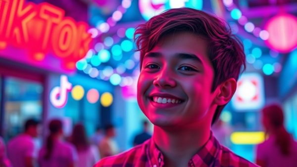 Lively thumbnail with TikTok elements exploring app controversy.