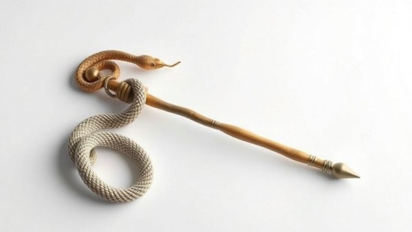 Symbolic broken Rod of Asclepius illustrating challenges in American public health democracy.