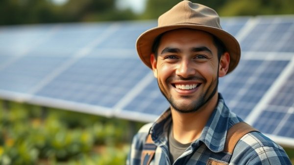 Understanding Regenerative Agriculture: Confident farm worker outdoors