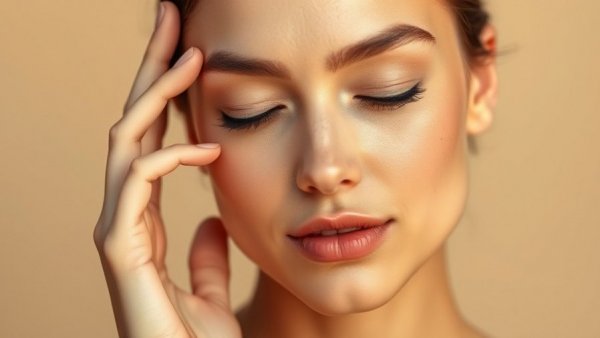 Serene woman with glowing skin, highlighting peptides benefits.