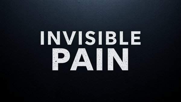 Text advocating trauma-informed care for invisible illnesses.