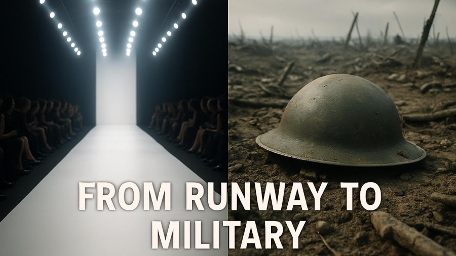 Empowered women in fitness: from runway glamour to battlefield resilience.