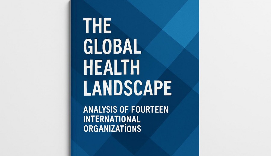 Report on health initiatives showcasing wellness trends in a modern design.