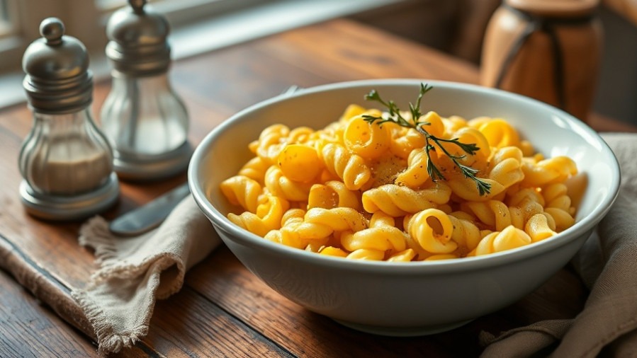 Delicious fusilli pasta with creamy lemon sauce and thyme; easy pasta recipes.