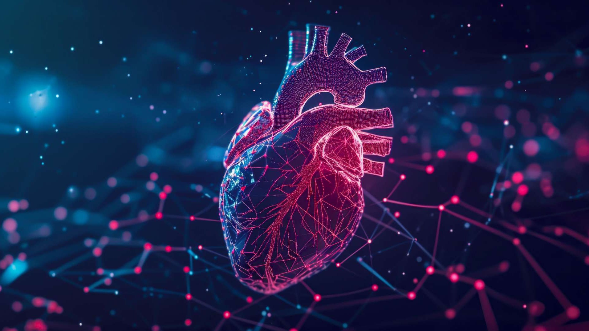 Anatomical heart illustration highlighting valvular structure.