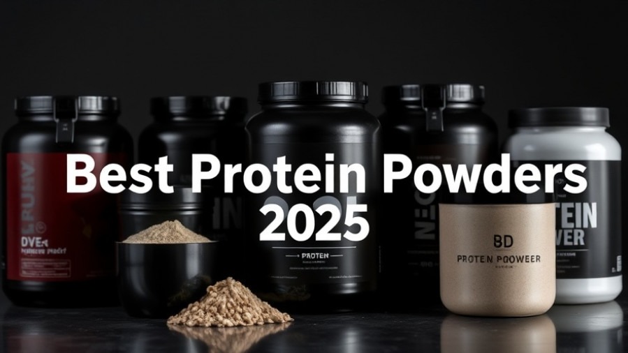 Best protein powders of 2025 showcasing protein supplement choices in a stylish setting.