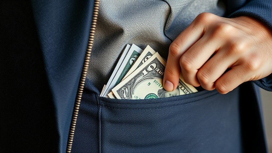 Man pulling money from pocket, highlighting health and wellness savings.