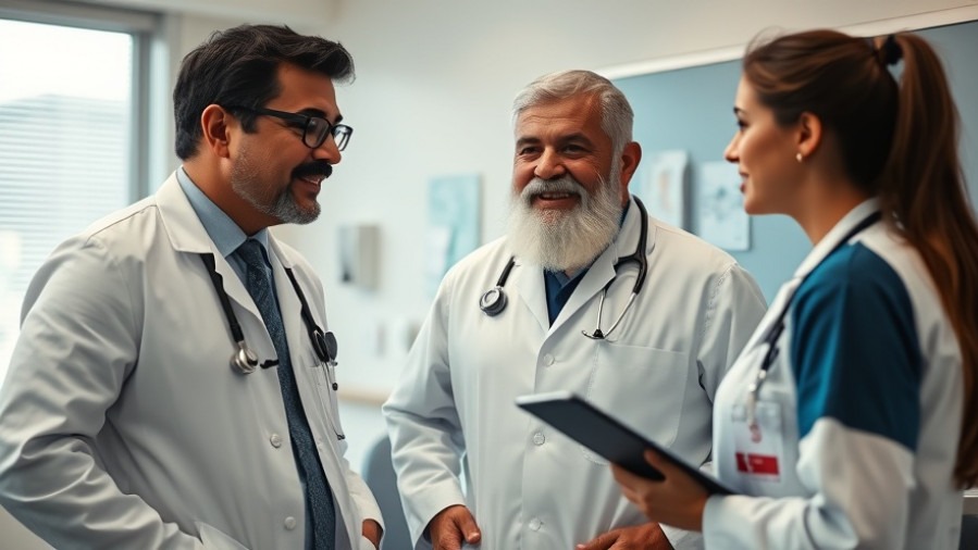 Doctors discussing wellness trends and health equity in a hospital.