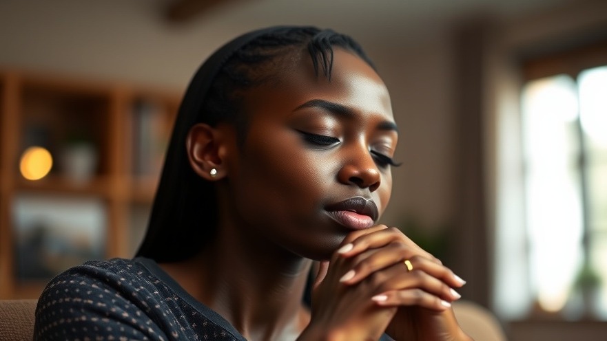Contemplative young woman emphasizing mucosal immune system health.