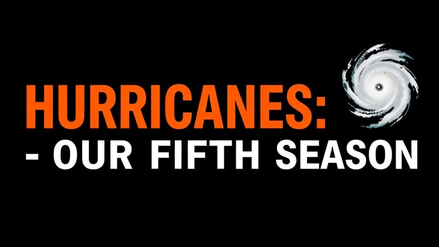 Hurricanes - Our Fifth Season graphic highlighting healthcare preparedness and mental health.
