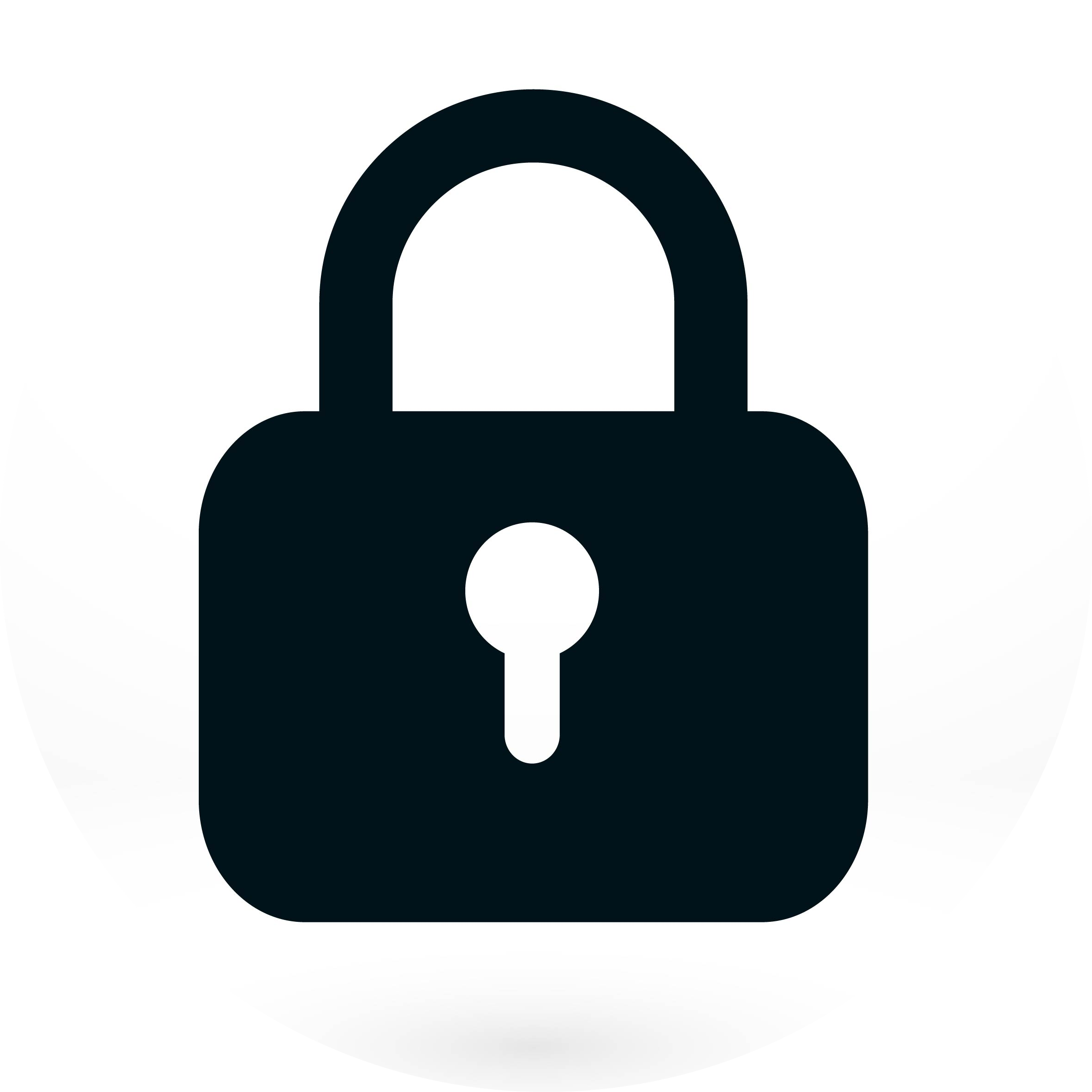 Closed lock icon
