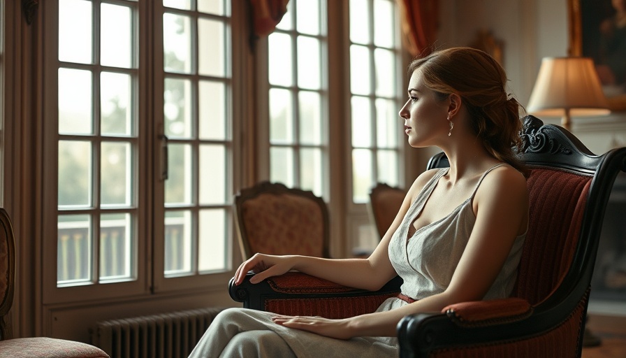 Young woman contemplating by window, thinking - how long does it take Effexor to work?