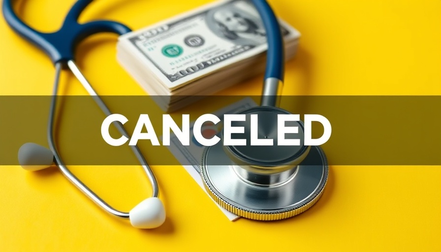 Stethoscope with canceled sign over money, symbolizing funding cuts in medical research.