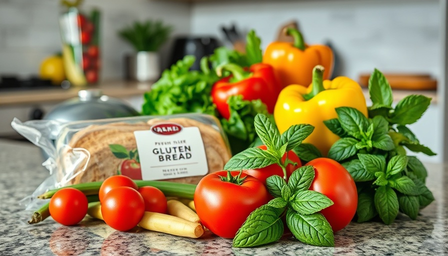 Fresh vegetables and ingredients for easy and healthy Airbnb recipes.