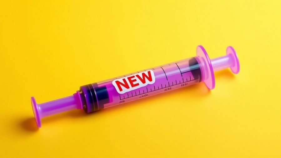 Vibrant medical syringe symbolizing personalized weight loss through GLP-1 drug advancements.