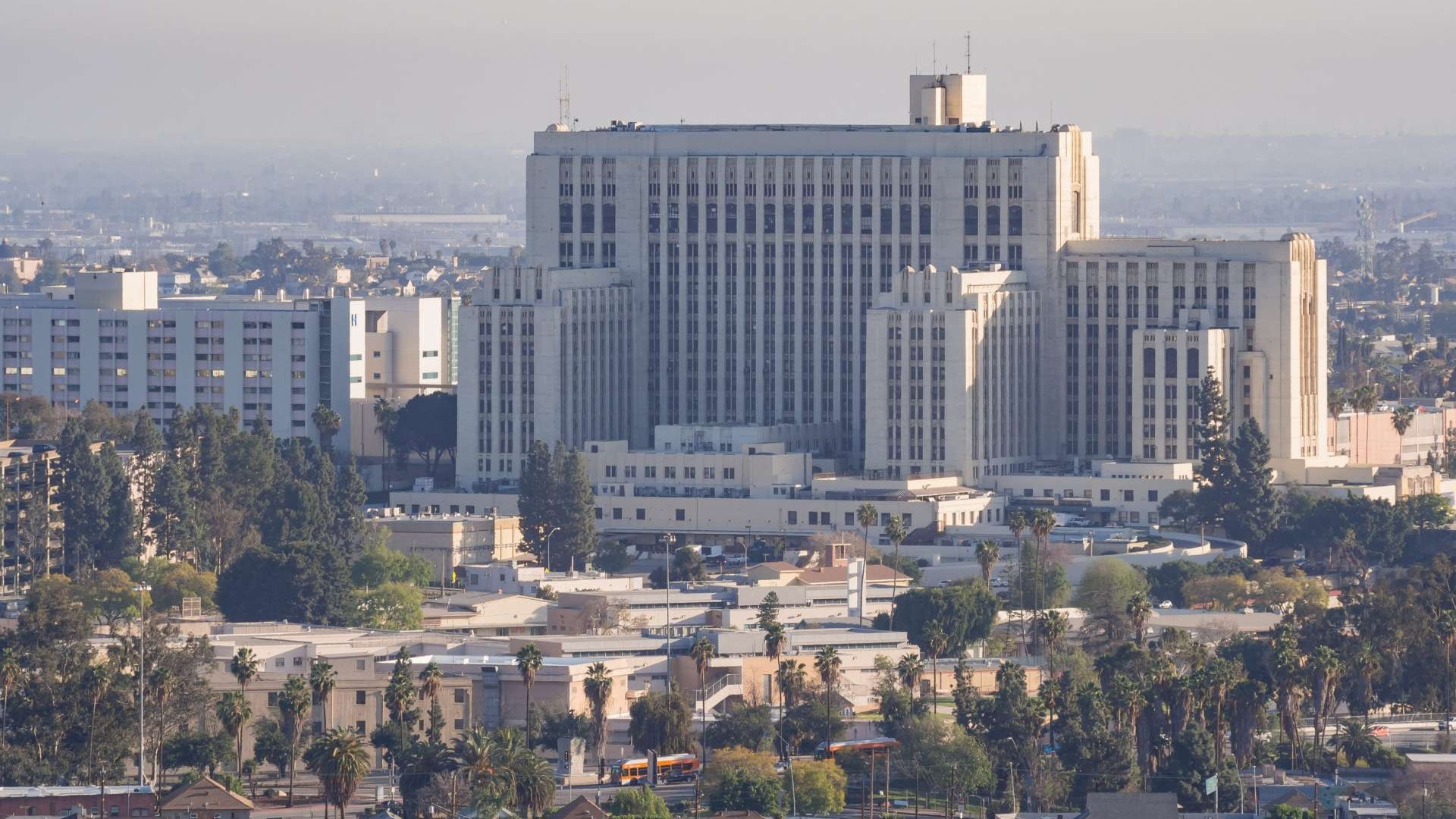 Grand art deco building exemplifying public health legacy.