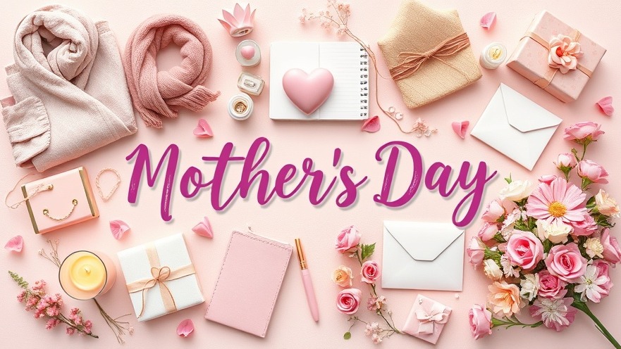 Charming Mother's Day gifts collage featuring stylish fashion for moms and wellness gifts.