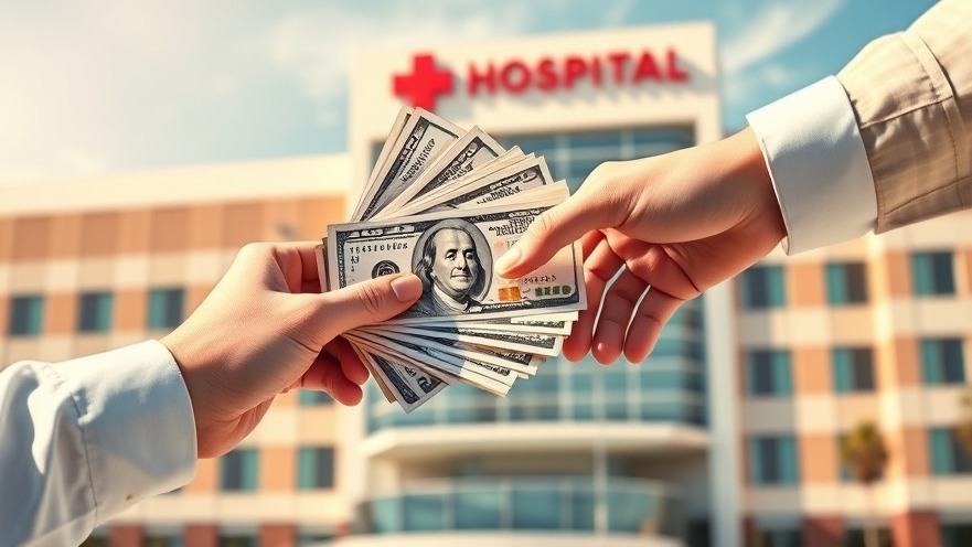 Text image highlighting for-profit healthcare impact with 'THE 90 DAY CLOCK'.