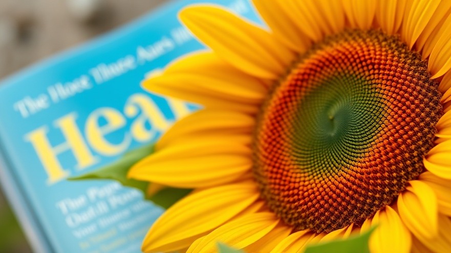 Alive magazine on natural wellness and community health information with a vibrant sunflower.