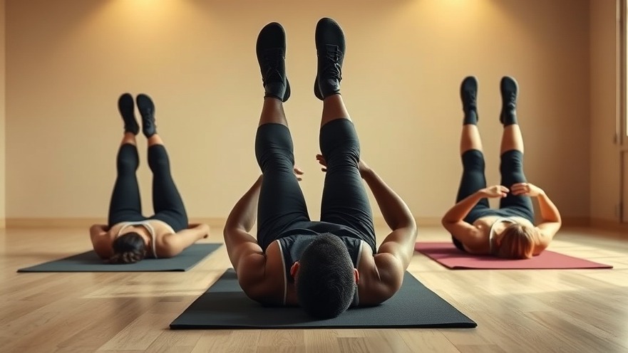 Fitness routine focusing on toning glutes with a quick workout in a minimalist studio.