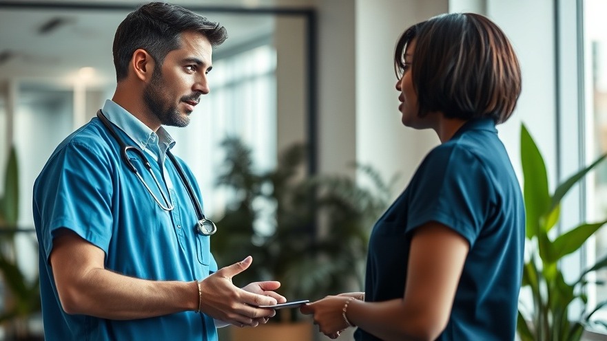 Doctor discusses the cultural significance of Maca root nutrition with a patient.