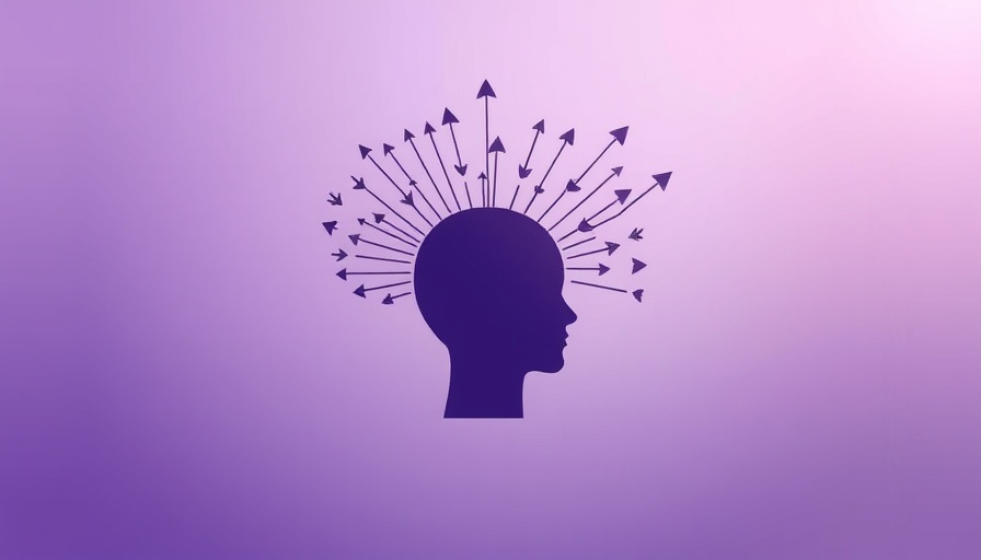 Abstract illustration for mindfulness and ADHD awareness.