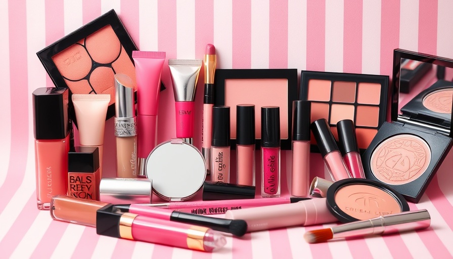 Assorted makeup collage, featuring fall 2025 LTK sale.
