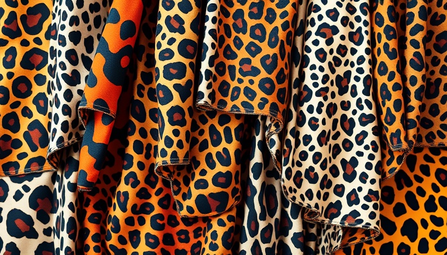 Vibrant fashion collage with animal prints and bold patterns.