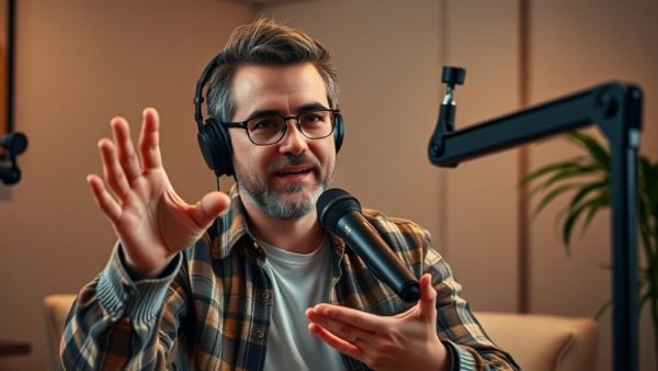 Casual podcast setting discussing 3 paths to start a business.