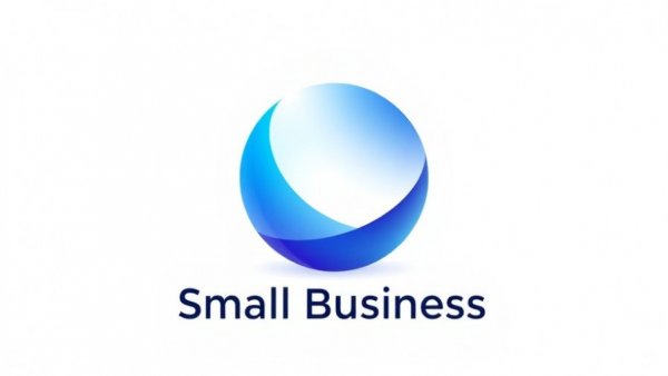 Modern logo for AI inference solutions in small businesses