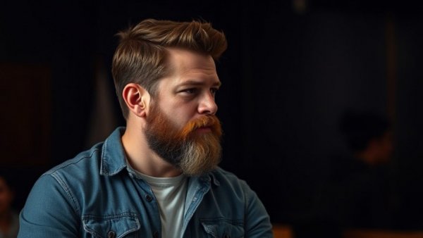 Conversation on why most people aren't successful, bearded man.