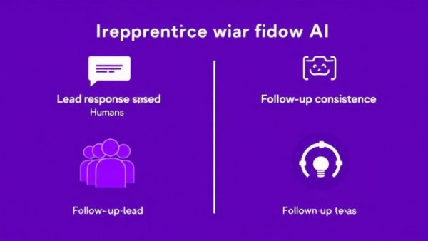 AI in Sales infographic comparing lead response times.