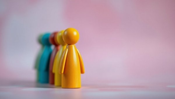 Generative Engine Optimization for Dental Practices concept with colorful figurines.