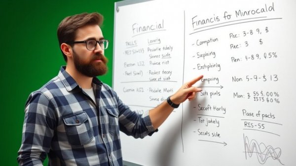 Man explains optimizing taxes using a whiteboard, focus on strategies.