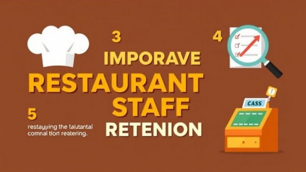 How to improve retention infographic for managing restaurant turnover costs.