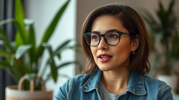 Confident speaker at Data-Driven Salon Summit event.