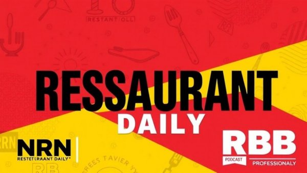 Menu Masters 2023 vibrant podcast cover with red and yellow design.