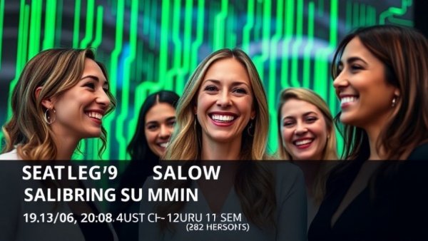 AI in the salon experience promotional banner with event details.