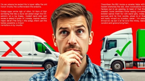 Contractor fleet management decision: van vs. truck debate.