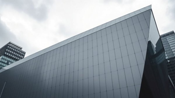 Modern angular building under a cloudy sky, Fidelity Vanguard SPLC grants pause