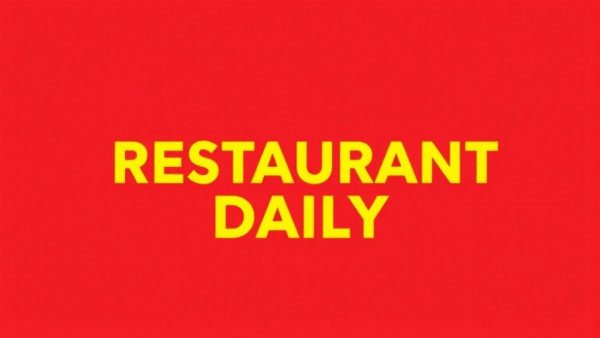 Bold geometric podcast cover highlighting restaurant challenges.