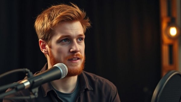 Red-haired man discussing reasons most lawn care businesses fail.