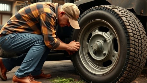 Lawn mower maintenance protocol demonstration.