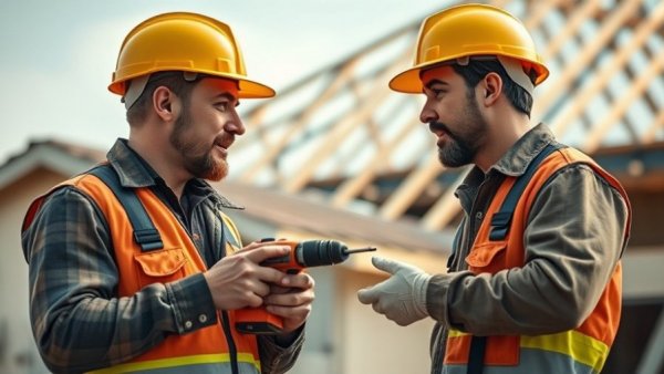 Construction workers discussing at a site, $40 Million Reality Check for Your Contracting Business
