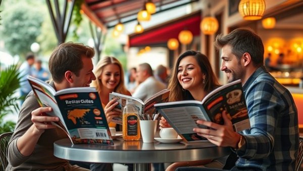 Guides to prepare for patio season with outdoor dining scene.